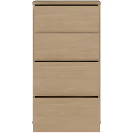 Forte Alice Springs 54,8 x 99,1 x 34,9 cm Eiche Holzdekor / Beige