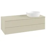 Villeroy & Boch Waschtischunterschrank 120 x 36 x 50 cm Silk Grey Matt