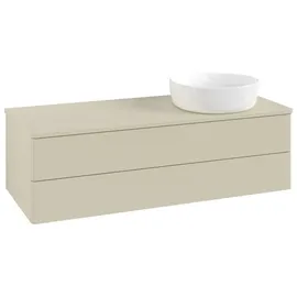 Villeroy & Boch Waschtischunterschrank 120 x 36 x 50 cm Silk Grey Matt