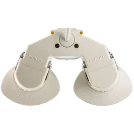 Pracht LED-Feuchtraumleuchte 2 weiß Stahl