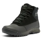 Sorel Men's Buxton Lite Lace Plus Waterproof Snow Boot, Black/Black, 12