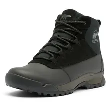 Sorel Men's Buxton Lite Lace Plus Waterproof Snow Boot, Black/Black, 12