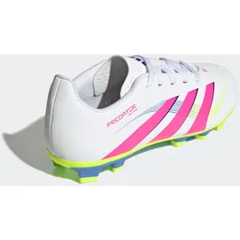 adidas Predator Club FG/MG Kinder cloud white/lucid pink/lucid lemon 38 2/3