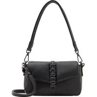 L.Credi Nayla Mini Bag Schultertasche 18 cm schwarz