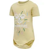 hummel hmlLAKE kurzarm Baby-Body 8088 - italian straw 62