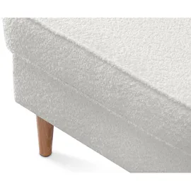 Konsimo Sitzhocker Stralis 41 x 43 x 56 cm Weiß