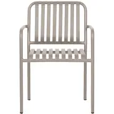 VCM ebuy24 Stella Gartenstuhl Stapelbar Grau