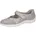 WALDLÄUFER Riemchenballerina WALDLÄUFER Damen Gr 6 5 hellgrau Veloursleder metallic Schuhe Riemchenballerina