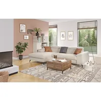 Cotta Ecksofa »Kitty L-Form«, Modern, L-Form, Bodenfreiheit 12,5 cm grau