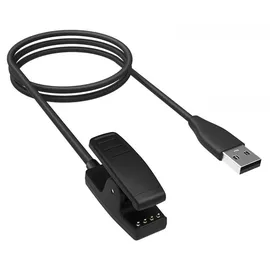 INF Clip-Ladegerät für Garmin Forerunner 235/735XT/630/645/230/Vivomove/Approach S20 / Schwarz