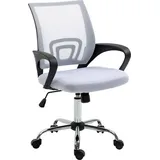 Svita CYDNEY Drehstuhl Netzbezug Weiß