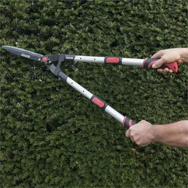 VARO Heckenschere Teleskopfunktion 67,5-83 cm Stahlklinge 20 cm