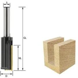Ent Wendeplatten Nutfräser 14 mm