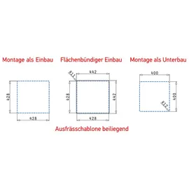 PYRAMIS ASTRIS (40X40) 1B Flächenbündig