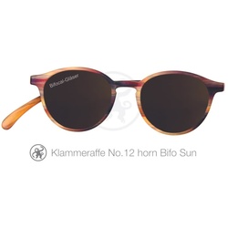 Lesebrille No.12 Klammeraffe SUN Bifokal horn