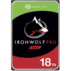 Seagate IronWolf Pro 18TB HDD 3.5 Zoll NAS Festplatte SATA 6Gb/s 7200rpm Rece...