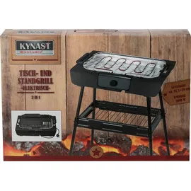Kynast 2in1 Tisch-Standgrill BBQ 2000 W