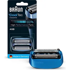 Braun Scherkopfkassette CoolTec Kombipack 40B blau