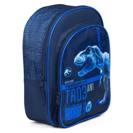 Undercover Jurassic World Rucksack – 30 cm – Kinder Rucksack mit Dinosaurier-Design - Blau