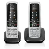 Gigaset C430 / C 430 Duo schwarz mit insgesamt 2 Mobilteilen