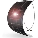 100W Solarpanel flexibel Mono 12V - Solarmodul ideal für Wohnmobil Camping Ga...