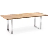 Niehoff Solid Profilkufe Edelstahl - 280 x 95 cm