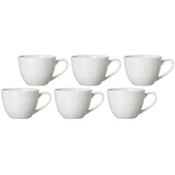 Ritzenhoff & Breker BIANCO Tasse Kaffee 430 ml 6er Set