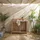 home24 Gartenspültisch / Akazie Massiv | Beige - Braun/Weiß/Grau