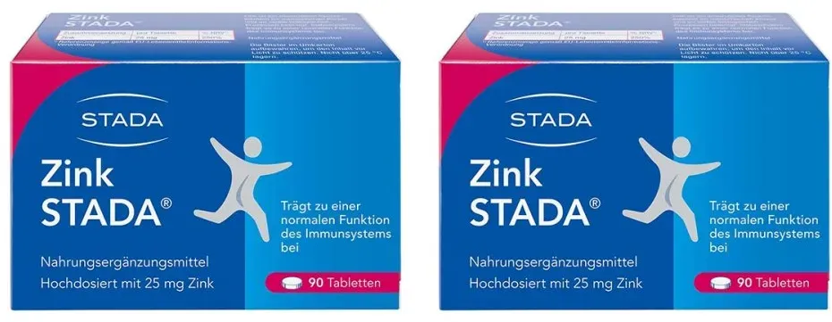 Zink STADA 25mg Zinkcitrat Tabletten