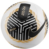 Nike Pitch Fußball 102 - white/black/gold/black 5