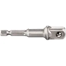 Metabo Adapter 1/4" Außensechskant auf 1/2" Außenvierkant, Länge 72mm, schlagfest