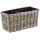 Kobolo Blumenbank LAURO 62 x 29 x 29 cm Grau