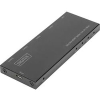 Digitus DS-45323 4 Port HDMI-Splitter LED-Anzeige, Metallgehäuse, Ultra HD-fähig
