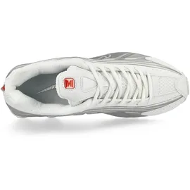 Nike Shox R4 Damen White/Metallic Silver/Max Orange/White 37,5