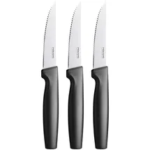 Fiskars Functional Form Steakmesser 11 cm 3-tlg. Schwarz