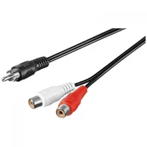 Equip Audiokabel 147093 2x RCA-Stecker / 3,5mm Klinken-Stecker 250,0m (147093)