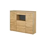 Woodford Highboard ESPERO ¦ holzfarben ¦ Maße (cm): B: 156 H: 123 T: 39.0