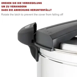 feel2home Einkochautomat 22 l Silber