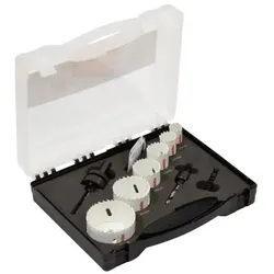 Lochsägenset Elektriker 6-teilig D-47139