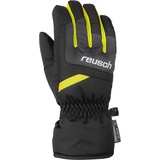 Reusch Bennet R-Tex Xt Handschuhe, Black/Black Melange/Saftey Yellow, 6