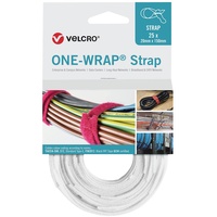 Velcro Klettkabelbinder One Wrap Strap 20 x 200mm, 25 Stück