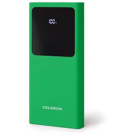 Forever Forever, Powerbank 10000mAh USB QC OUT USB-C microUSB, IN, Grün - Grün