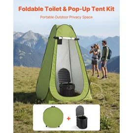 Vevor Tragbare Campingtoilette