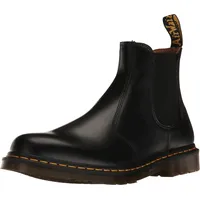 Dr. Martens 2976 Yellow Stitch Smooth black smooth leather 36