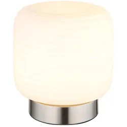 Tischleuchte Schreibtischlampe Nachttischlampe Schlafzimmerlampe Metall Glas