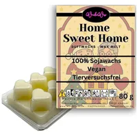 WonderWax Duftwachs WonderWax® Duftwachs Weihnachten 6 Herzen (Home Sweet Home), Duftrichtung: Home Sweet Home