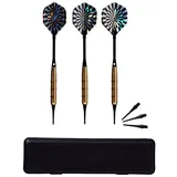 Best Sporting Dartpfeile Fortune 21g 3 Stück inklusive Ersatzspitzen und Etui