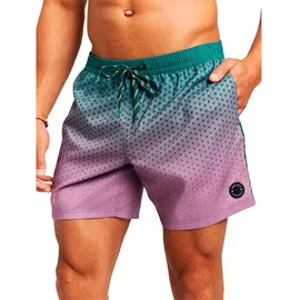 Protest Badeshorts Damen Grün/Petrol XS