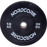 nordcore Bumper Plate 50mm 10 kg schwarz