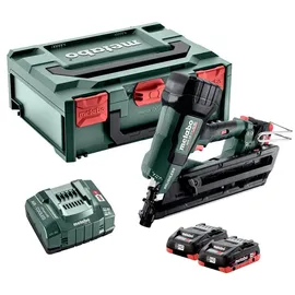 Metabo NFR 18 LTX 90 mit 2 x 4 Ah Akkus und metaBOX 340